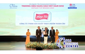 Hey Yo Foods năm thứ 2 liên tiếp đạt danh hiệu “Thương hiệu hàng đầu Việt Nam 2023”